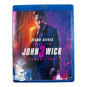 John Wick Chapter 3 Parabellum Blu-Ray DVD Digital Keanu Reeves Action